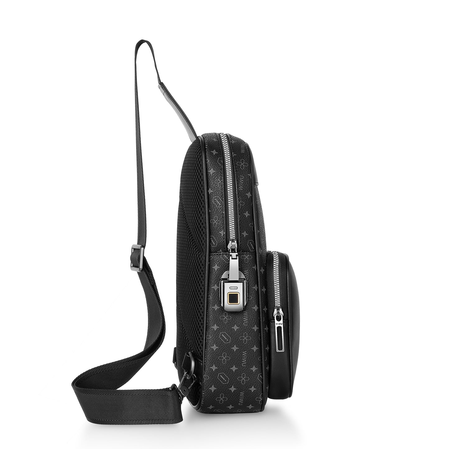 WIWU Master Fingerprint Lock Crossbody Bag